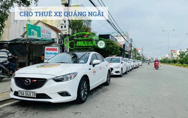 Cho thuê xe 4 chỗ Quảng Ngãi