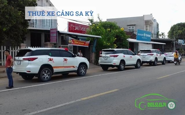 Thuê xe tại Cảng Sa Kỳ