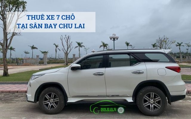 Thuê xe 7 chỗ tại sân bay Chu Lai