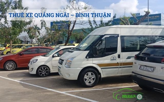 Thuê xe Quảng Ngãi đi Bình Thuận