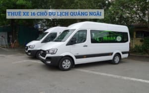 Thuê xe 16 chỗ du lịch tại Quảng Ngãi