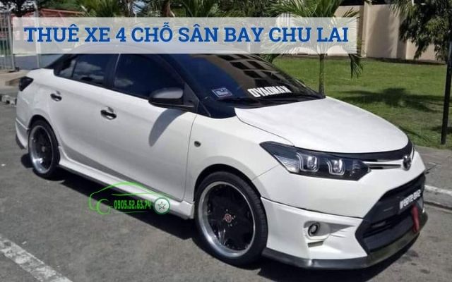 Thuê xe 4 chỗ tại sân bay Chu Lai