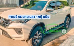 THUÊ XE SÂN BAY CHU LAI ĐI MỘ ĐỨC