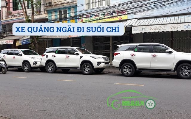 XE QUẢNG NGÃI ĐI SUỐI CHÍ