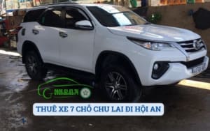 THUÊ XE 7 CHỖ CHU LAI ĐI HỘI AN