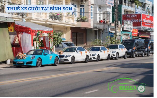 THUÊ XE CƯỚI TẠI BÌNH SƠN