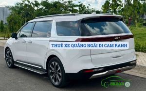 THUÊ XE QUẢNG NGÃI ĐI CAM RANH